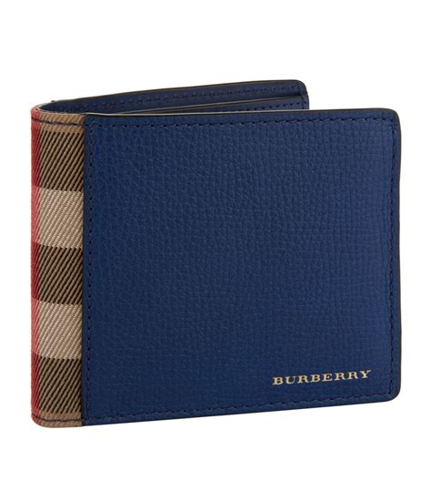 burberry wallet blue|burberry wallet for men's.